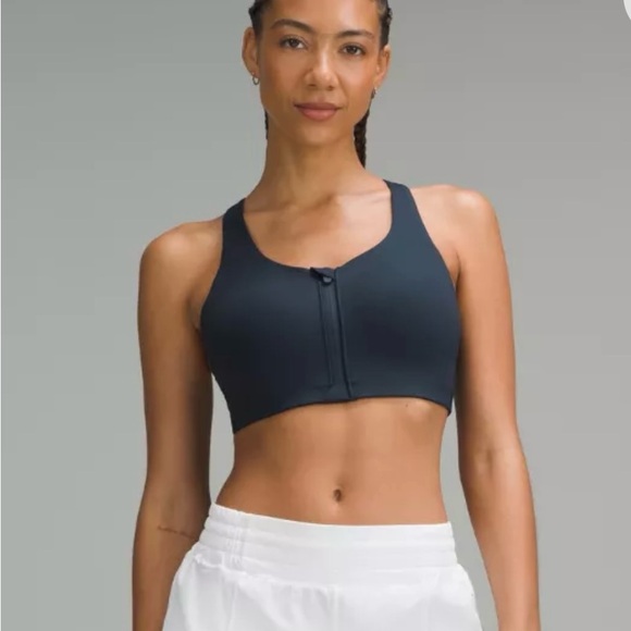 lululemon athletica Other - Lululemon Energy High Support Zip Sports Bra- Black